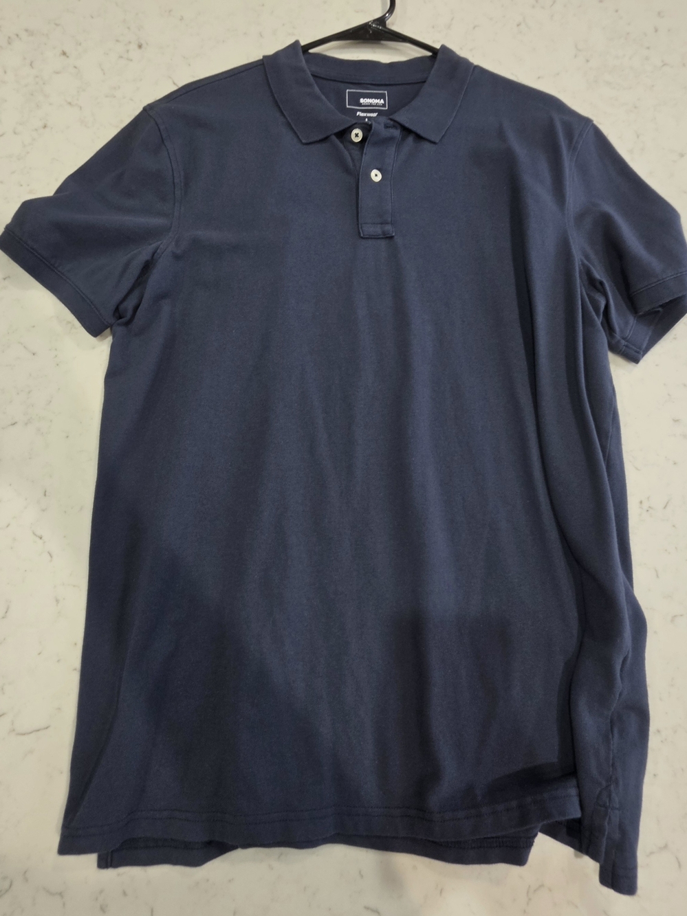 Sonoma Men's Navy Polo Shirt